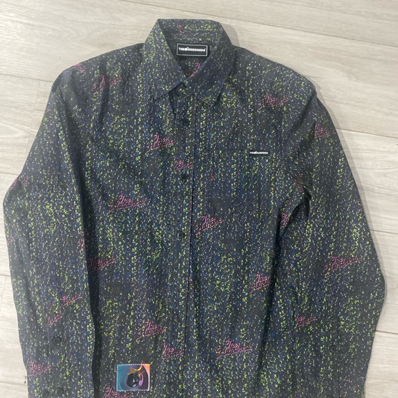 The Hundreds multi color button up - Picture 6 of 9